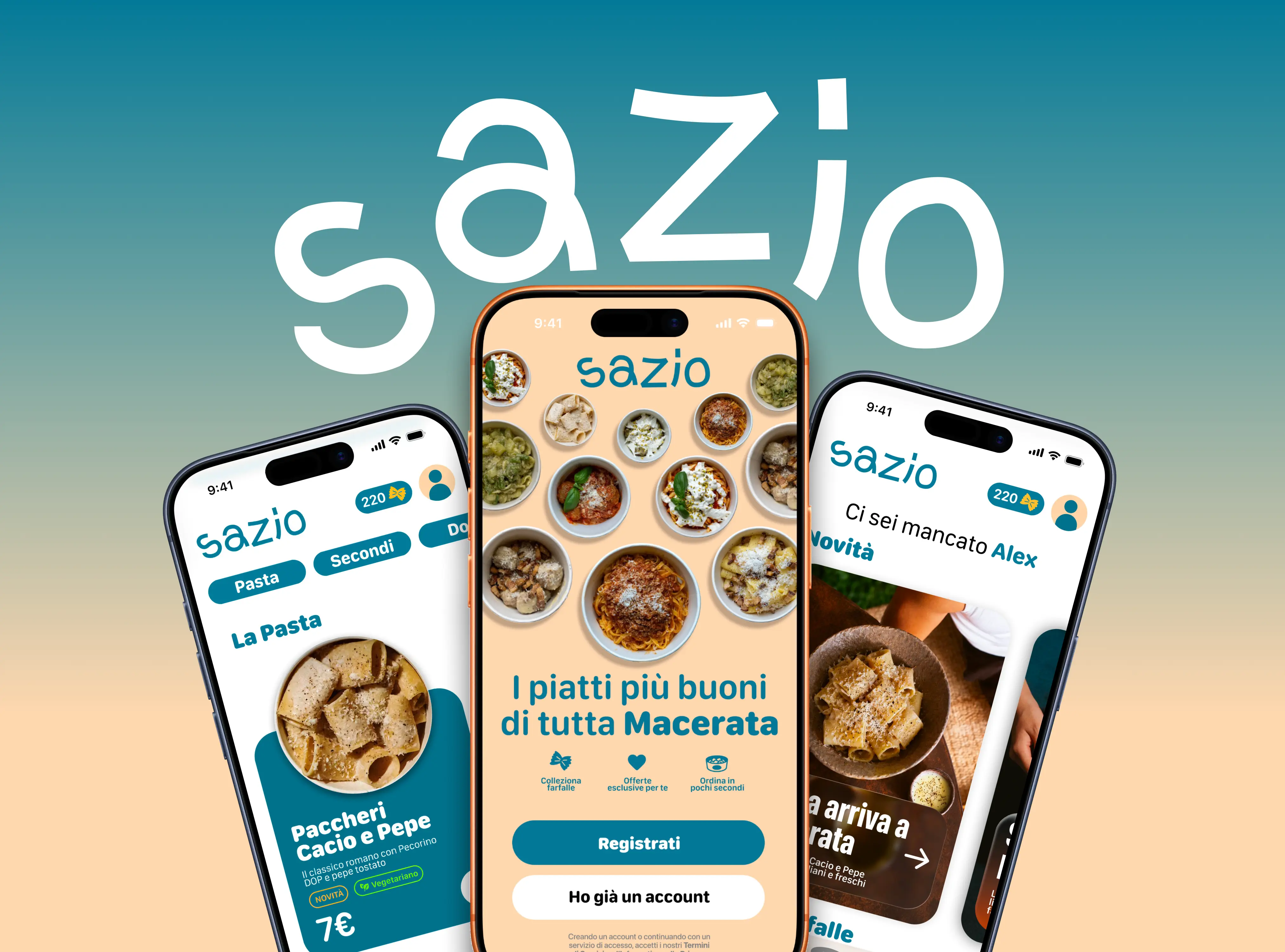Interfaccia digitale del progetto Sazio
