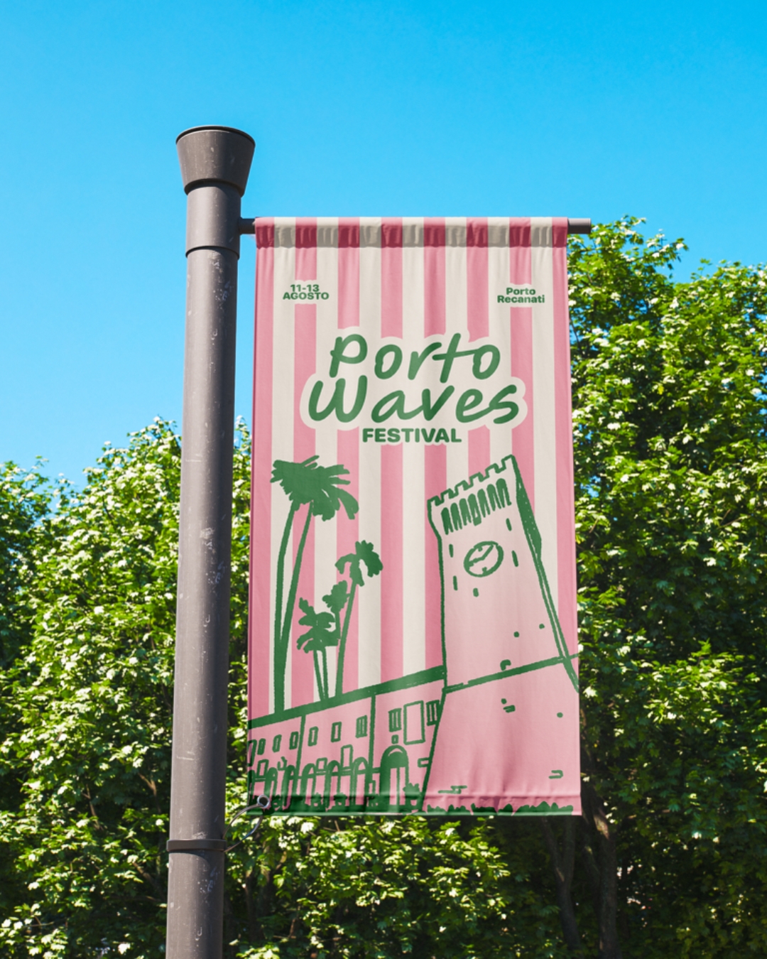 Manifesto Porto Waves, variante 2